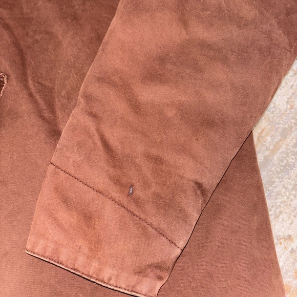 Vintage Dickies Dark Brown Hooded Performance Jacket - Picture 5 of 7